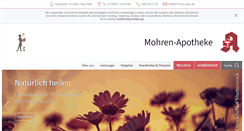 Desktop Screenshot of mohren-apo.de